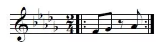 Figure 5: Score excerpt from the author