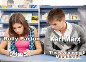 Karl Marx Communist Manifesto and Dolly 